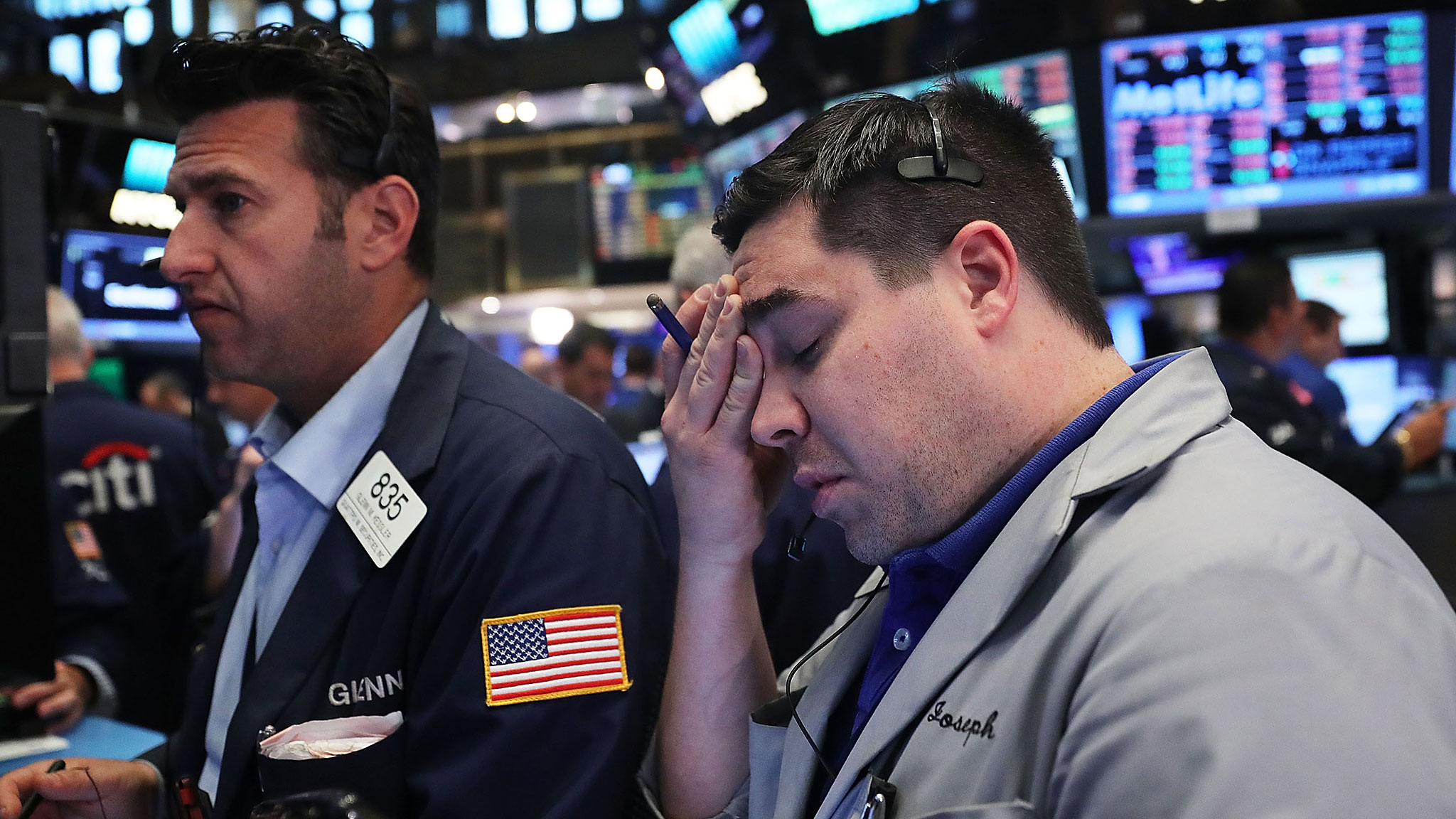 Wall Street has hum of unease a year on from August slide Financial Times